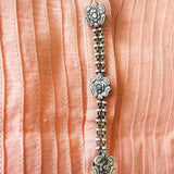 PHOOL SILVER KURTA BUTTONS - SILBERUH