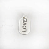 LOVE SILVER PENDANT - SILBERUH