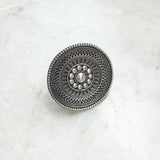 TRIBAL SILVER RING - SILBERUH
