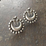 CHAND SILVER STUD - SILBERUH