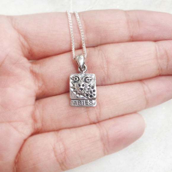 ARIES SILVER PENDANT - SILBERUH
