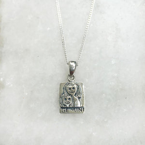 GEMINI SILVER PENDANT - SILBERUH