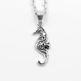 Seahorse Silver Pendant