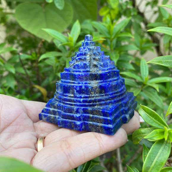 Lapis Lazuli Shri Yantra