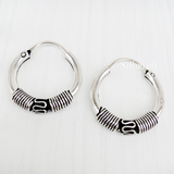 Silver Baali Earring