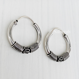 Silver Baali Earring