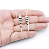 Silver Cone Earring