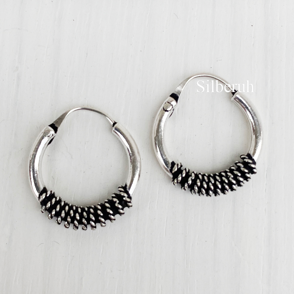 925 Sterling Silver Wave Hoop Earrings for Women, Everyday Wear, Stylish  and Trendy - AliExpress