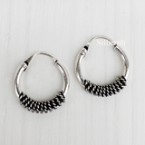 Silver Everyday Baali Hoop Earring