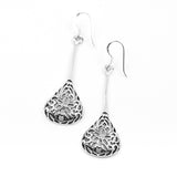 Silver Jali Earring