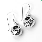 Silver Jali Earring