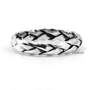 Silver Knot Band Ring