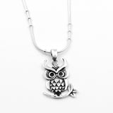 Silver Owl Pendant