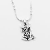 Silver Owl Pendant