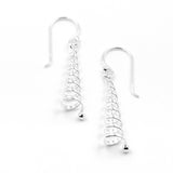 Silver Spiral Earring