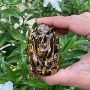 Tiger's Eye Ganesha