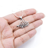 Tortoise Silver Pendant