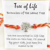 Symbolic silver rakhi for brother – Tree of Life design