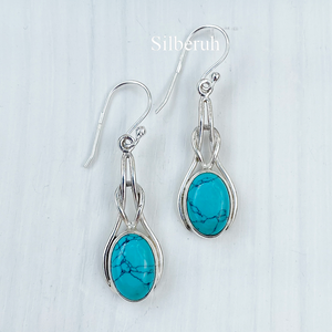 Turquoise Silver Earring