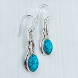 Turquoise Silver Earring