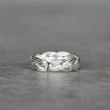 SILVER KNOT TOE RING - SILBERUH