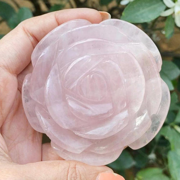 Rose Quartz Rose Flower