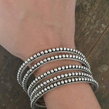 GYPSY SILVER BANGLES - SILBERUH