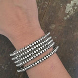 GYPSY SILVER BANGLES - SILBERUH