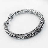 925 silver statement bracelet elephant motif