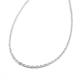 Silver Link Chain - 18" Inch